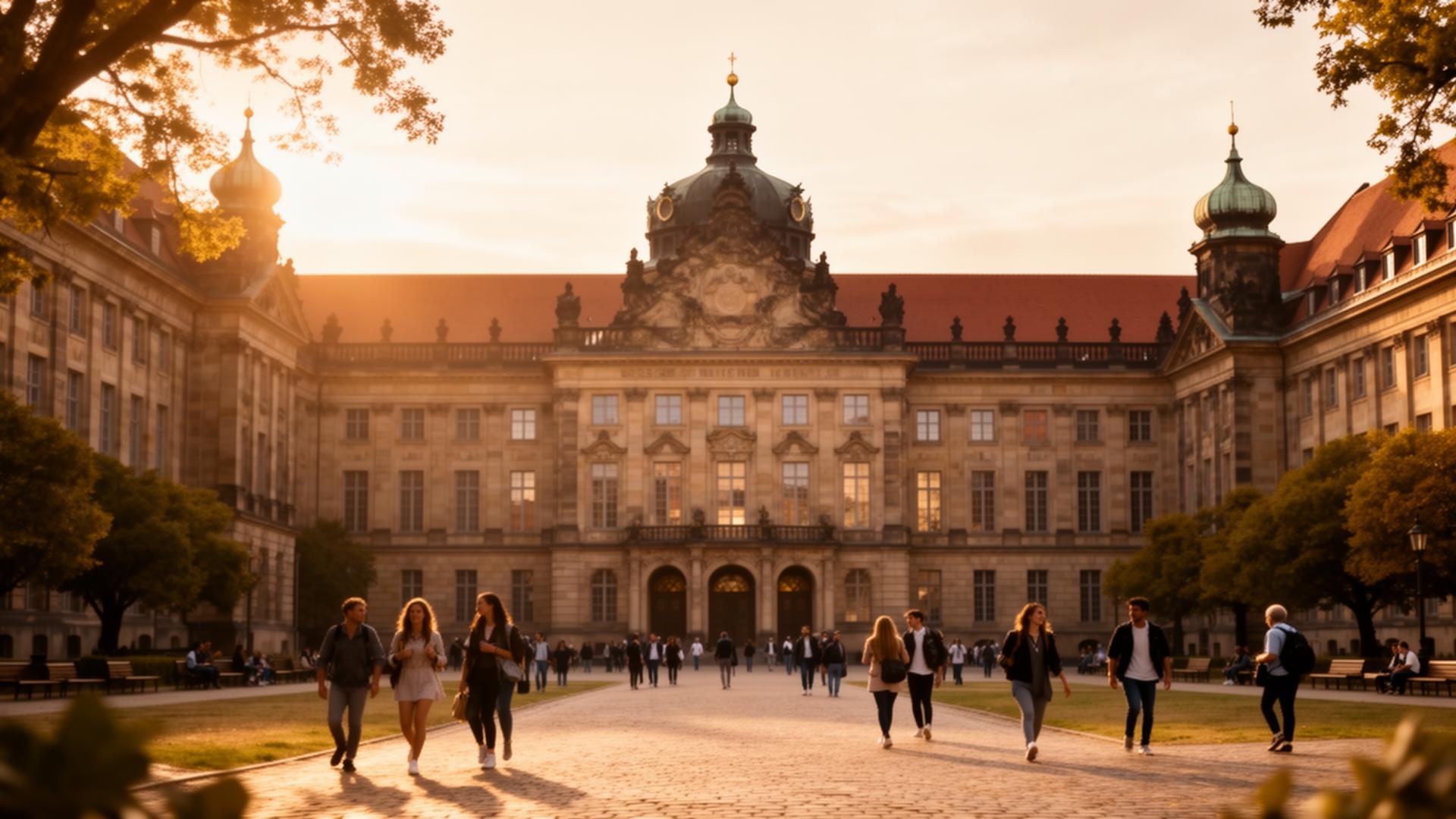 PEIMT Modern Academic Hub at Golden Hour